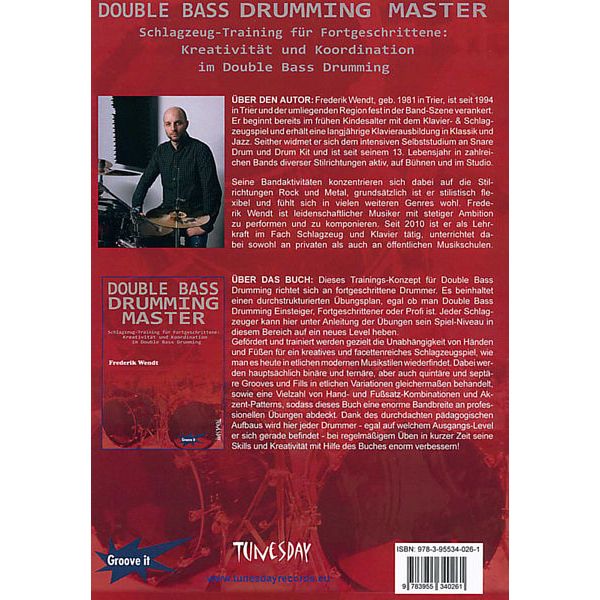 Tunesday Records Double Bass Drumming Master