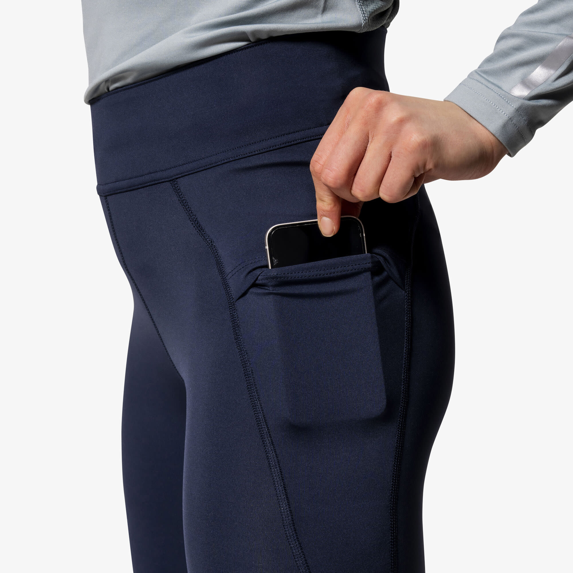 Swix Women's Pace High Waist Tights Dark Navy