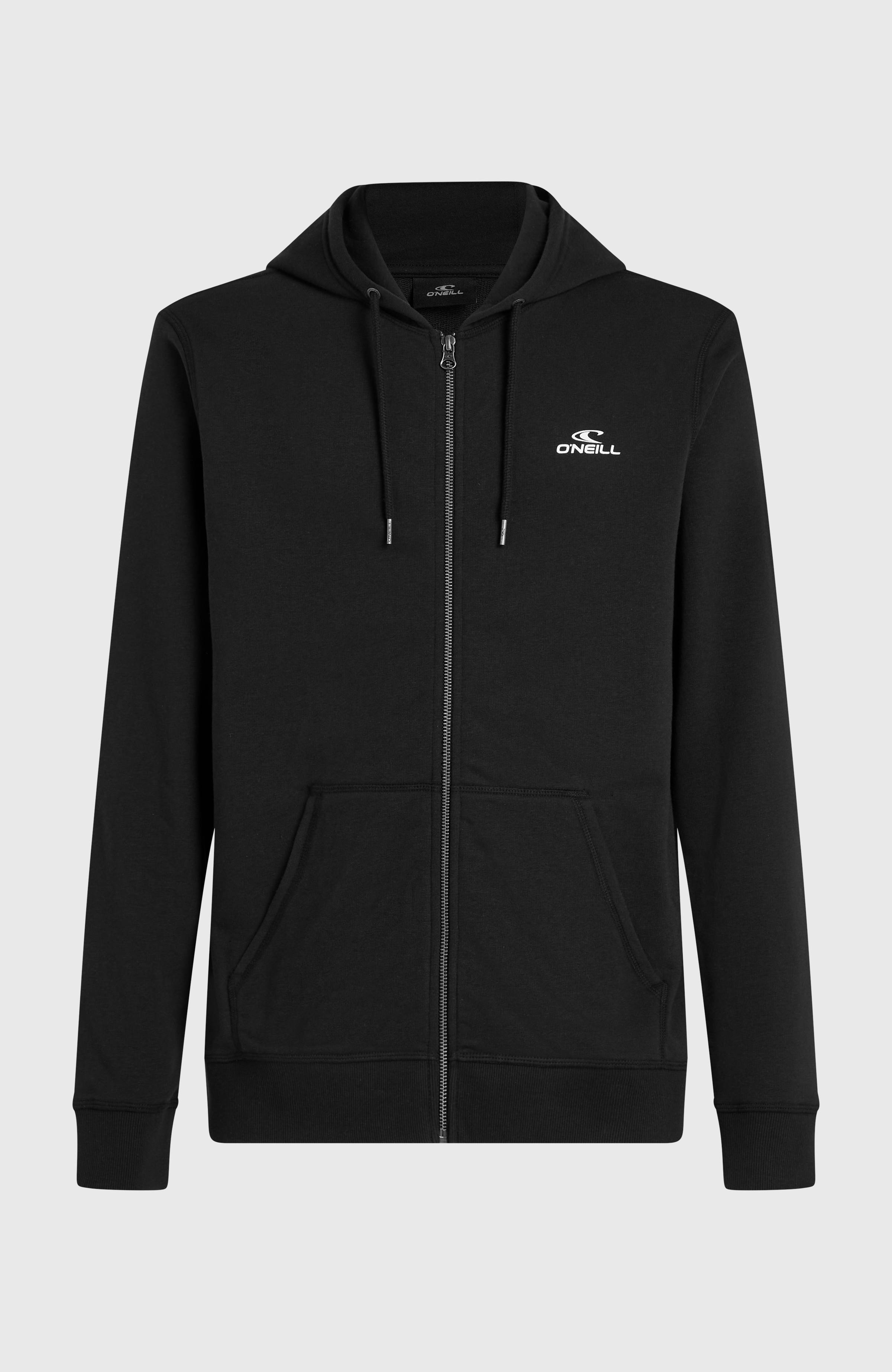 Small Logo hoodie met volledige rits