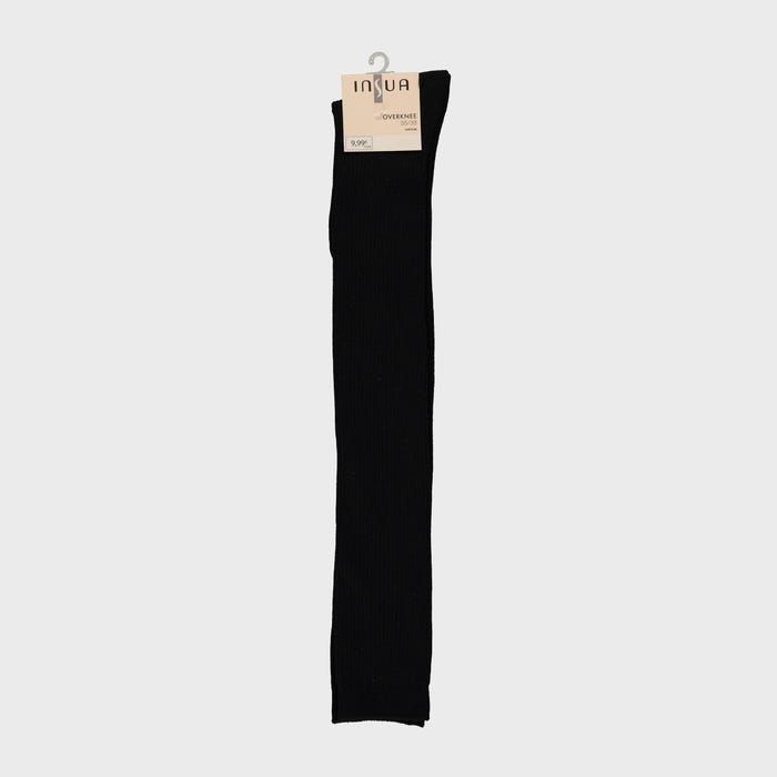 inSua-Overknee kousen ribbels