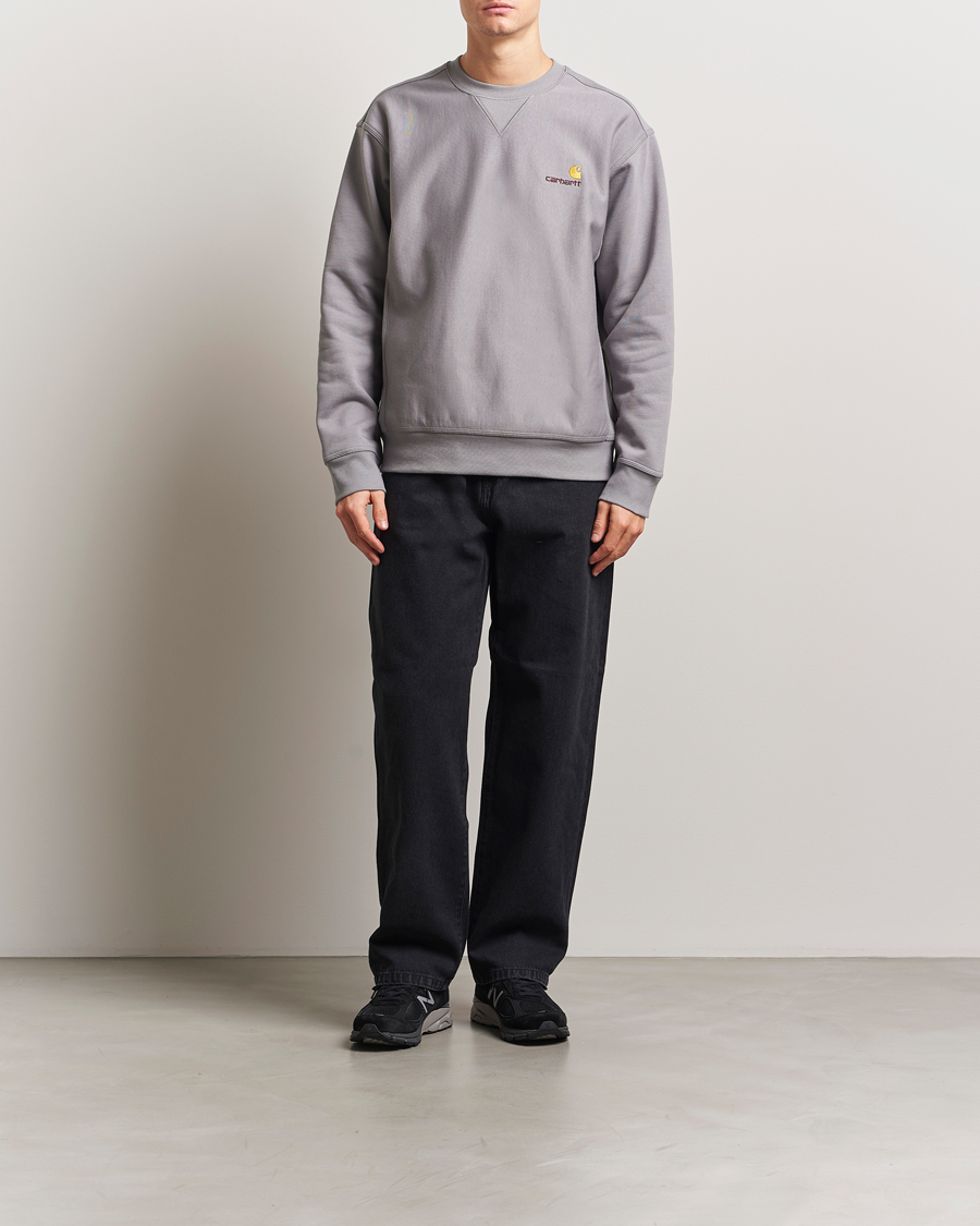 Carhartt WIP American Script Sweatshirt Yosemite