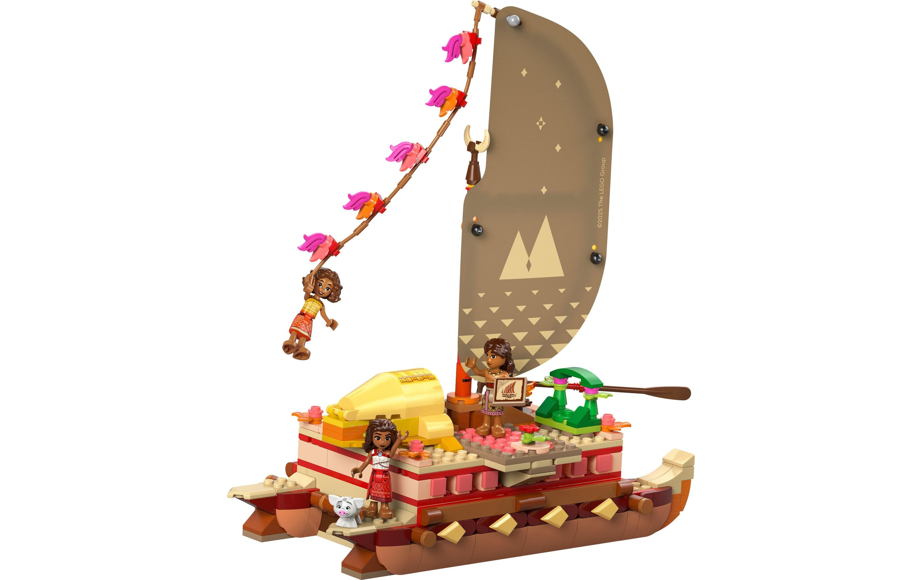 Disney Princess Vaianas Abenteuerfloss 43270Kreatives Spielset