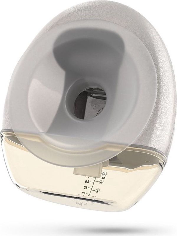 Neno Perla - Draadloze Borstkolf - Wit - Ergonomisch - Stille Werking