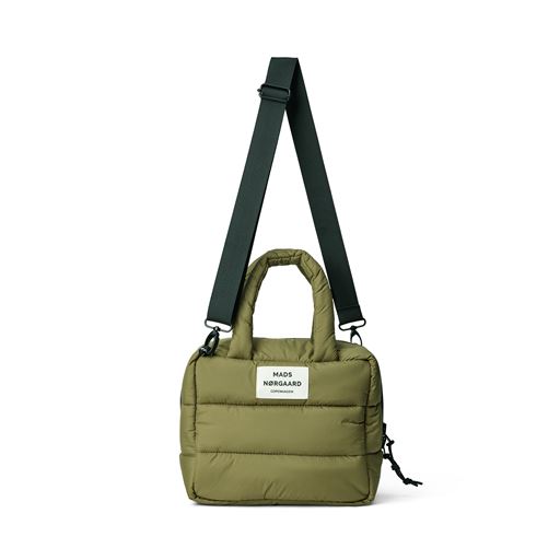 Mads Nørgaard Boxy Crossbody, Martini Olive