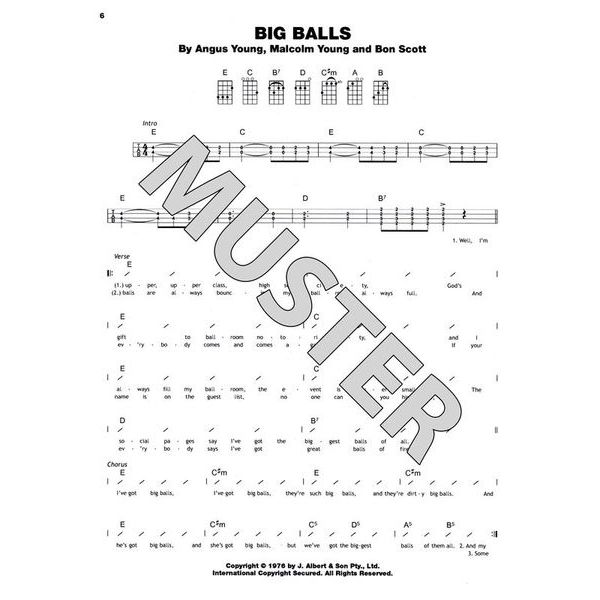 Hal Leonard AC/DC for Ukulele