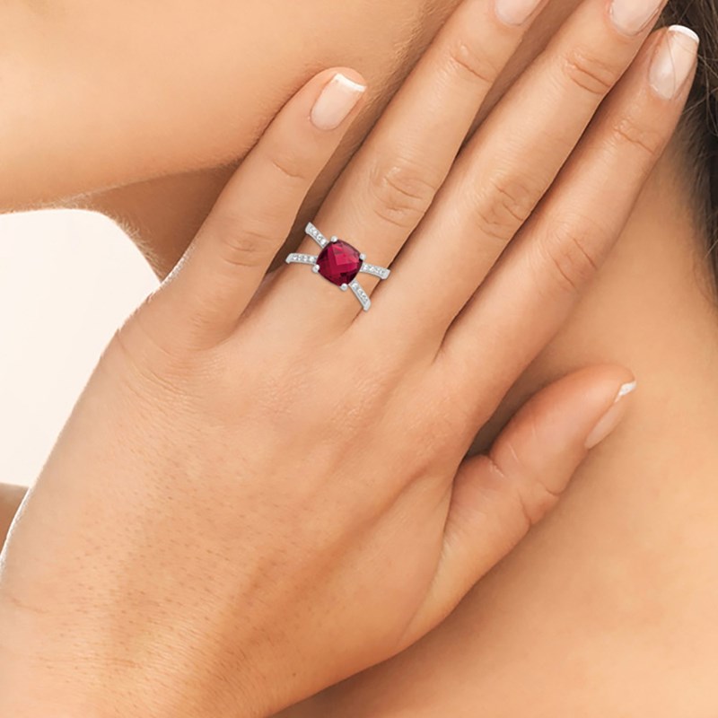 Bague Femme - Argent 925 - Oxyde de zirconium