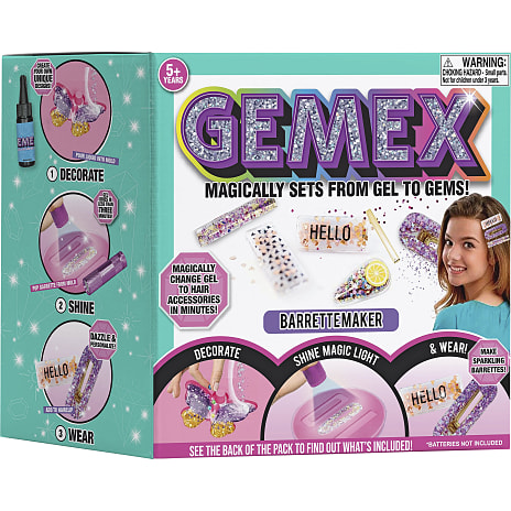 Gemex barrette sæt