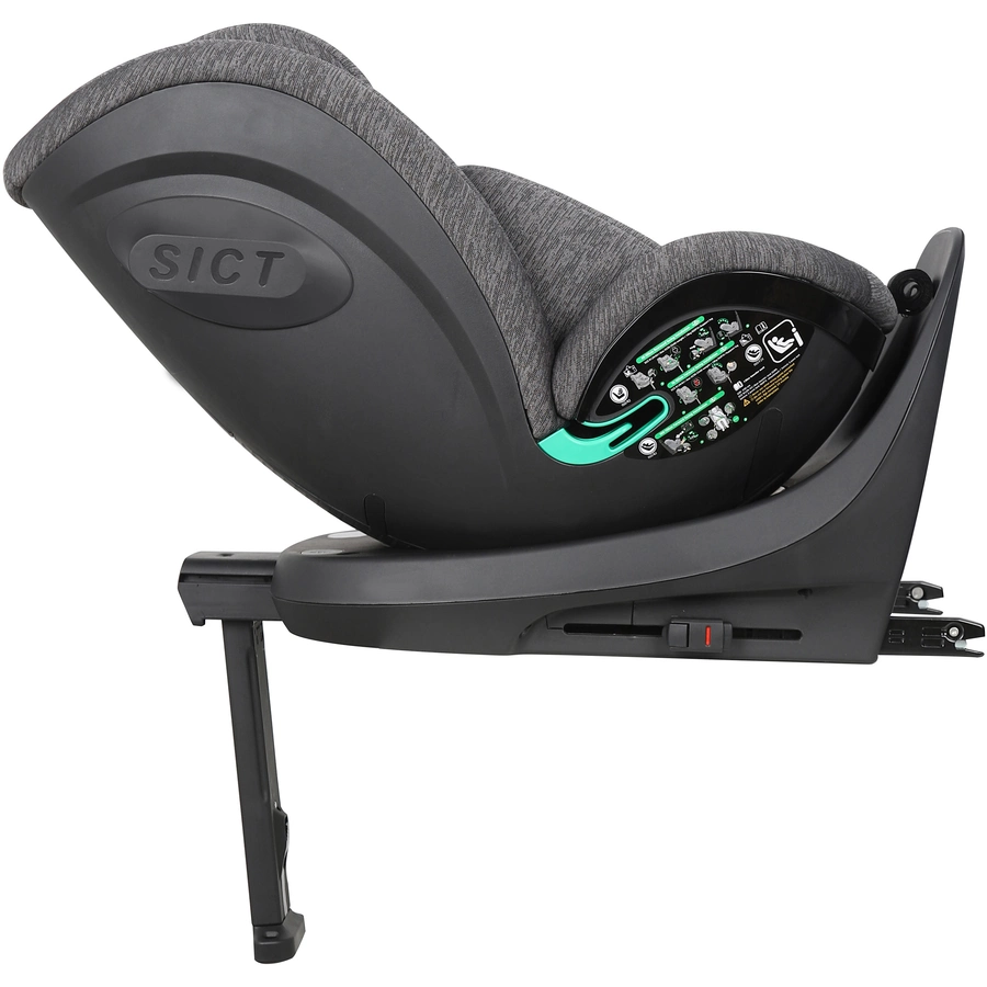 babyGO Reboarder i-Size Prime 360 grey