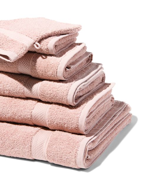 serviettes de bain - qualité supérieure rose clair