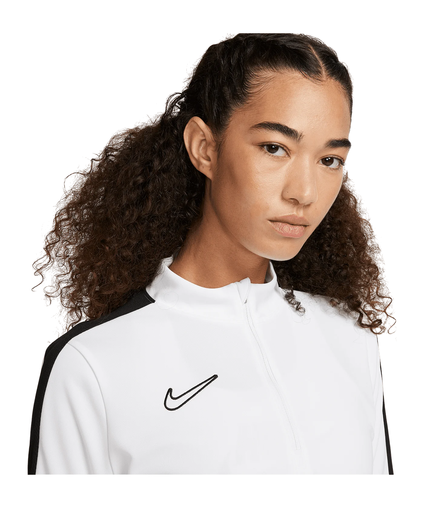Nike Academy Sweatshirt Damen Weiss Schwarz F100