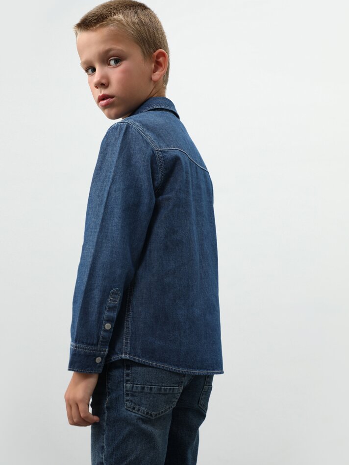Camisa jeans - Índigo