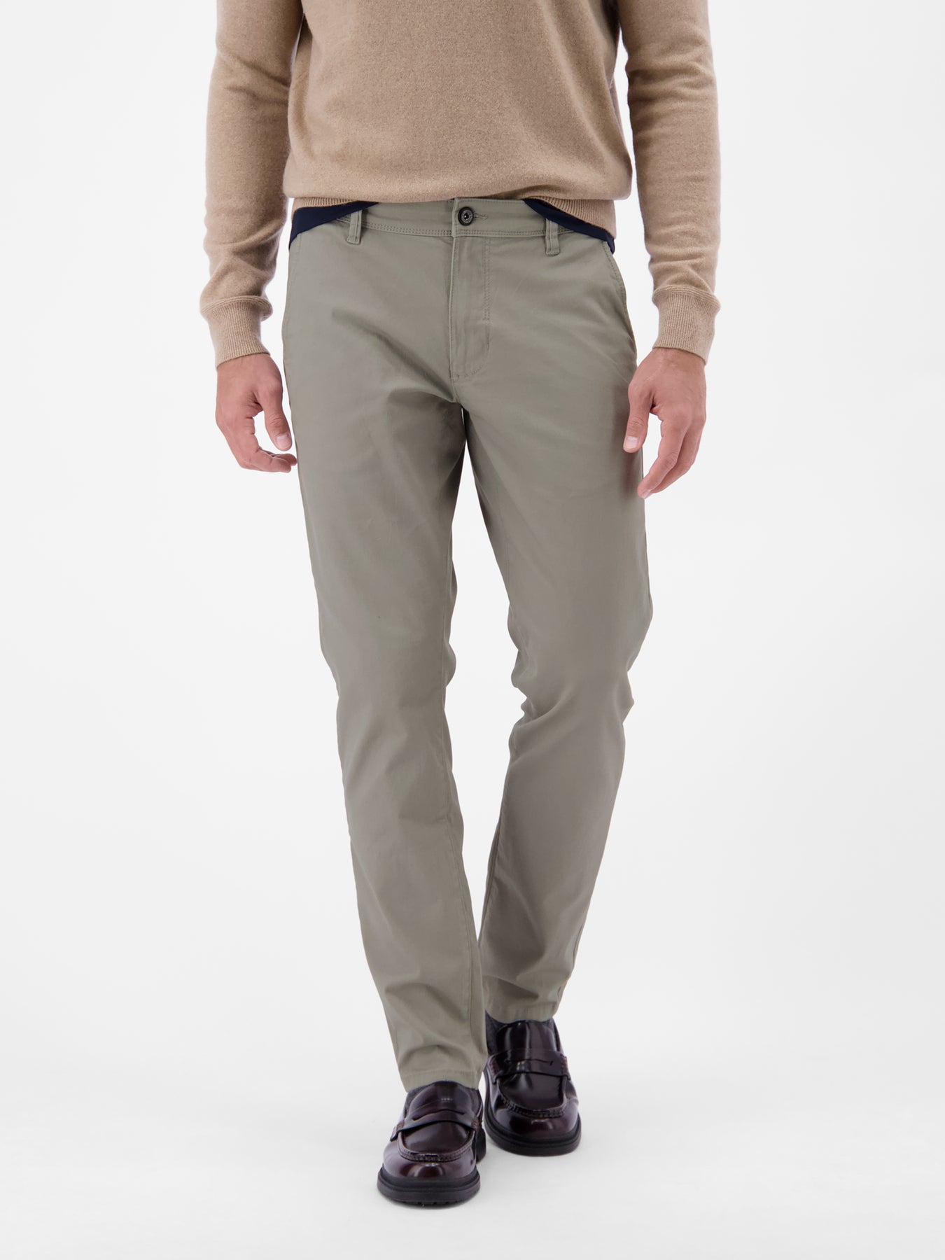 Chino mit Stretchanteil, Comfort Fit