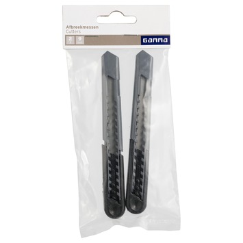 GAMMA afbreekmessenset 9 mm (2 stuks)