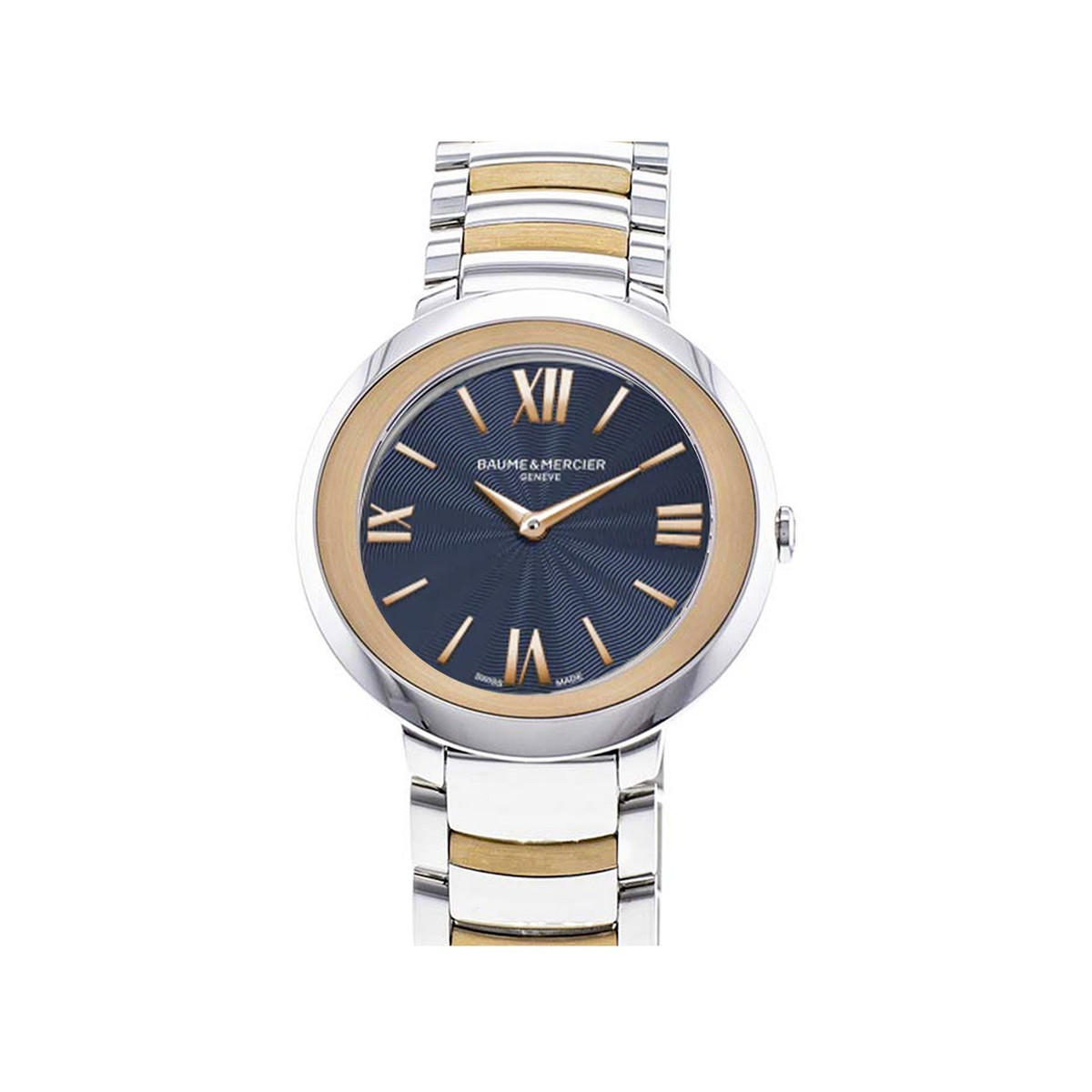 Montre d'occasion Baume et Mercier Promesse femme acier et plaqué or