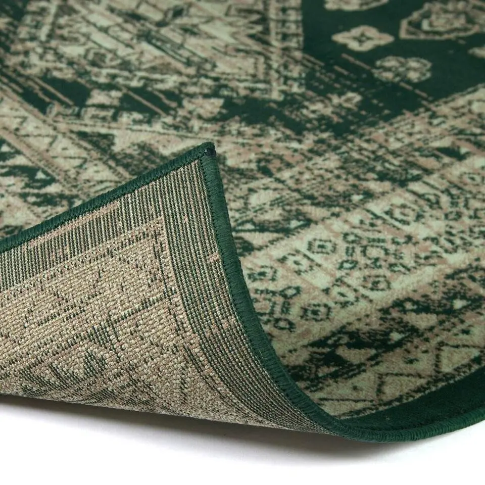 Interieur05 Vintage Vloerkleed Aila Groen - 330 x 240 cm