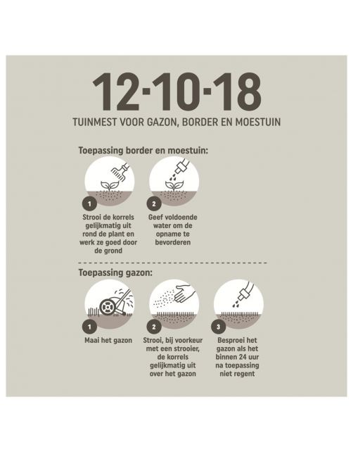 Pokon Tuinmest 12-10-18 - Meststoffen - 3.75 kg