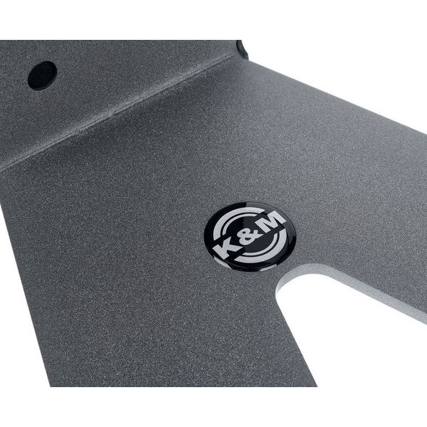 K&M 26772 Grey Table Monitor Stand