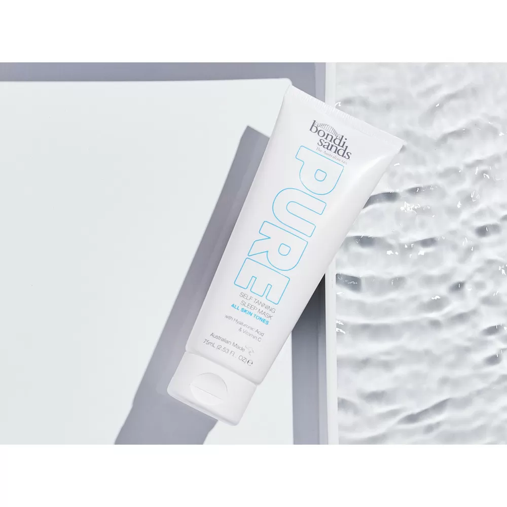 Bondi Sands Pure Self Tanning Sleep Mask Dark - 75 ml.