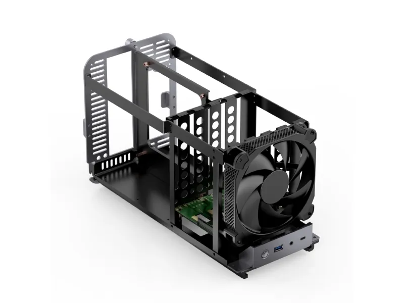 Jonsbo N1 Mini-ITX Kabinet - Grå