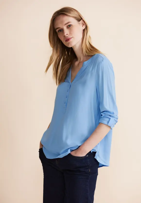 Bluse im Tunikastyle - original blue