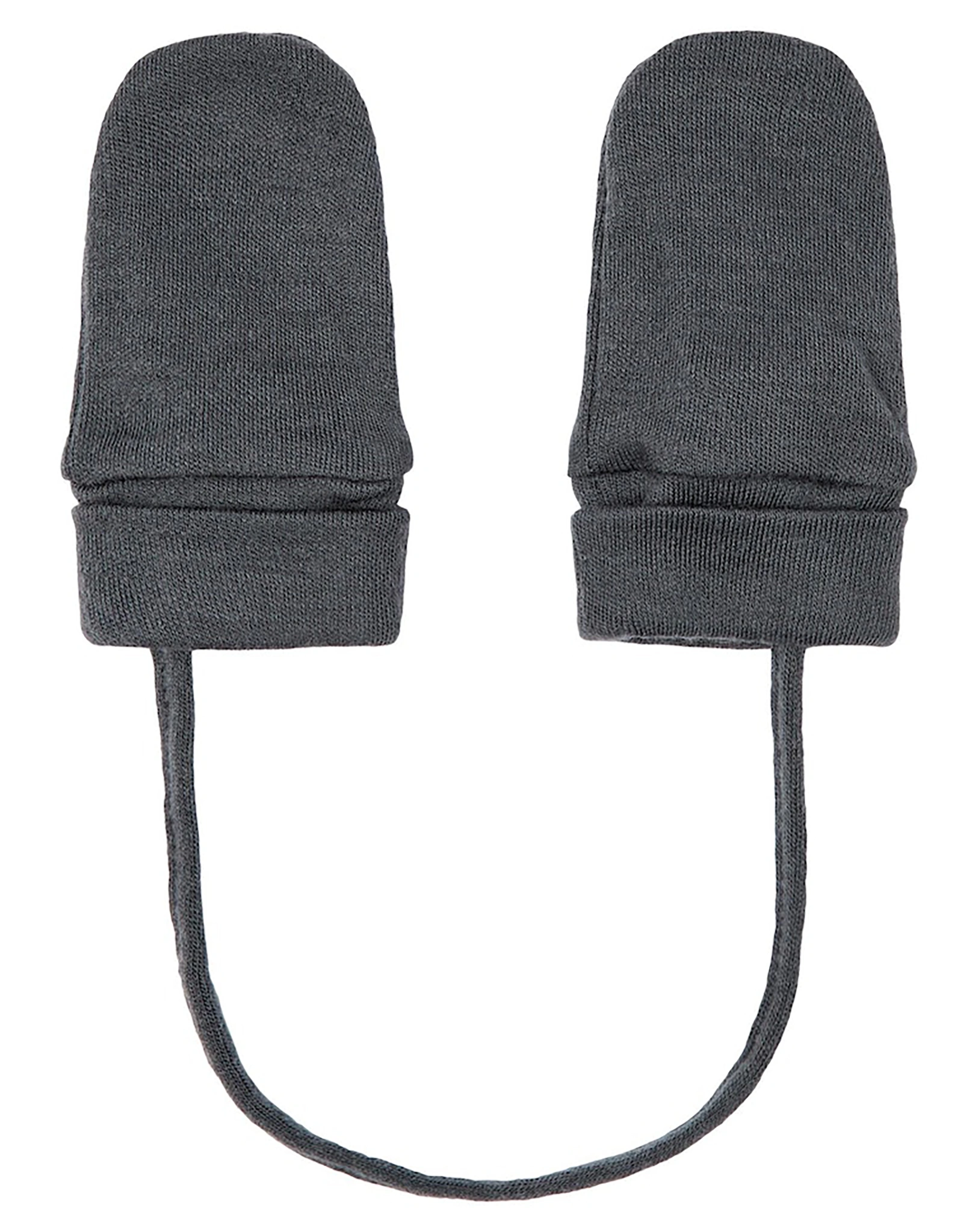 Baby-Fäustlinge NBMWILLIT WOOL in iron gate