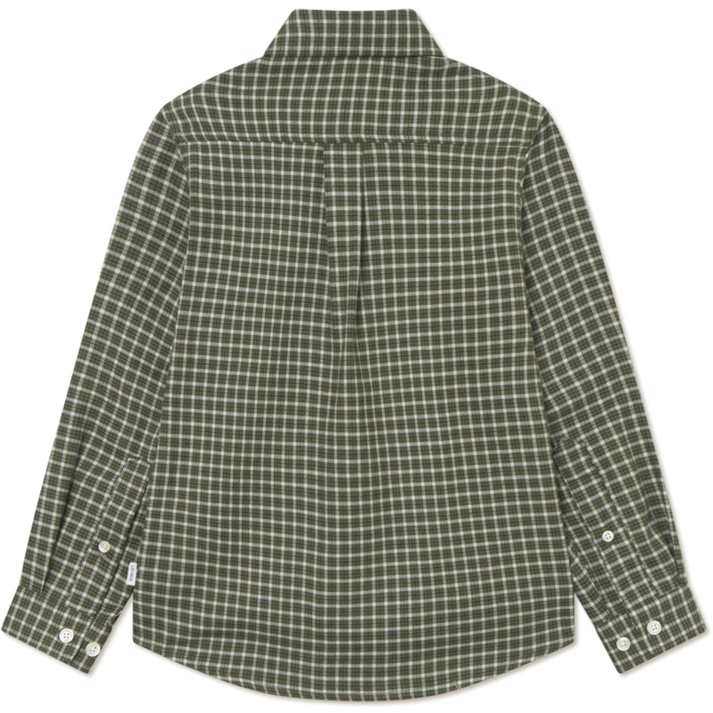 Køb Les Deux Kids Light Sand Konrad Check Flannel Skjorte KIDS