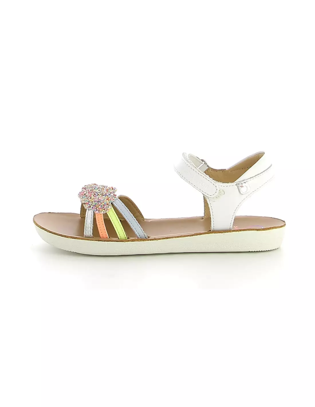 SHOO POM GOA MULTI - Sandales & nu-pieds NappaGlossWhiteMulti