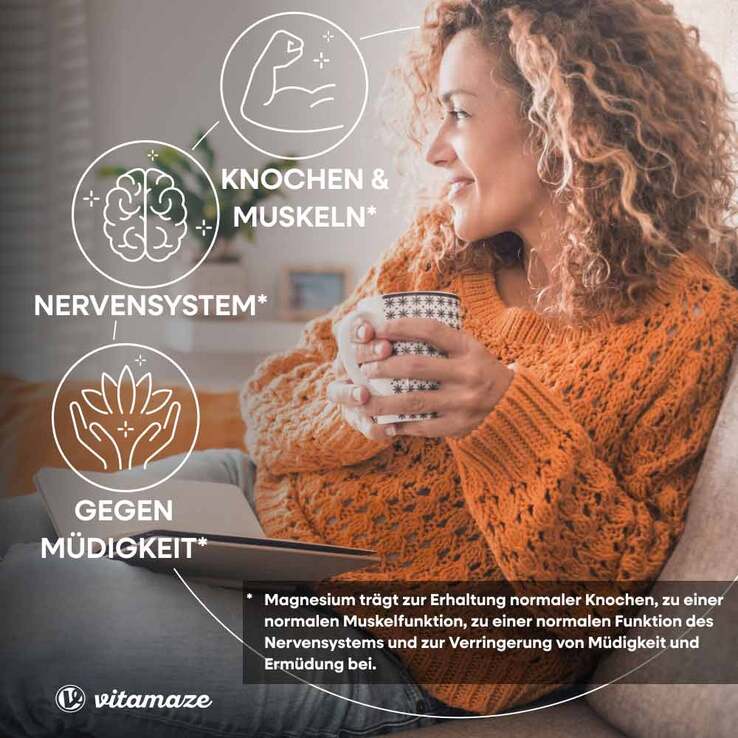 Magnesium Bisglycinat 750 mg vegan Kapseln, 120 St