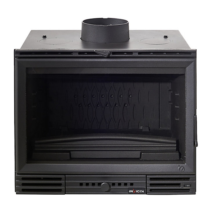 Insert à bois de cheminée Invicta 700 GV Turbo 10 kW