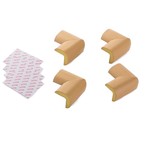 Hjørnebeskyttelse i Foam 4-pack Brown