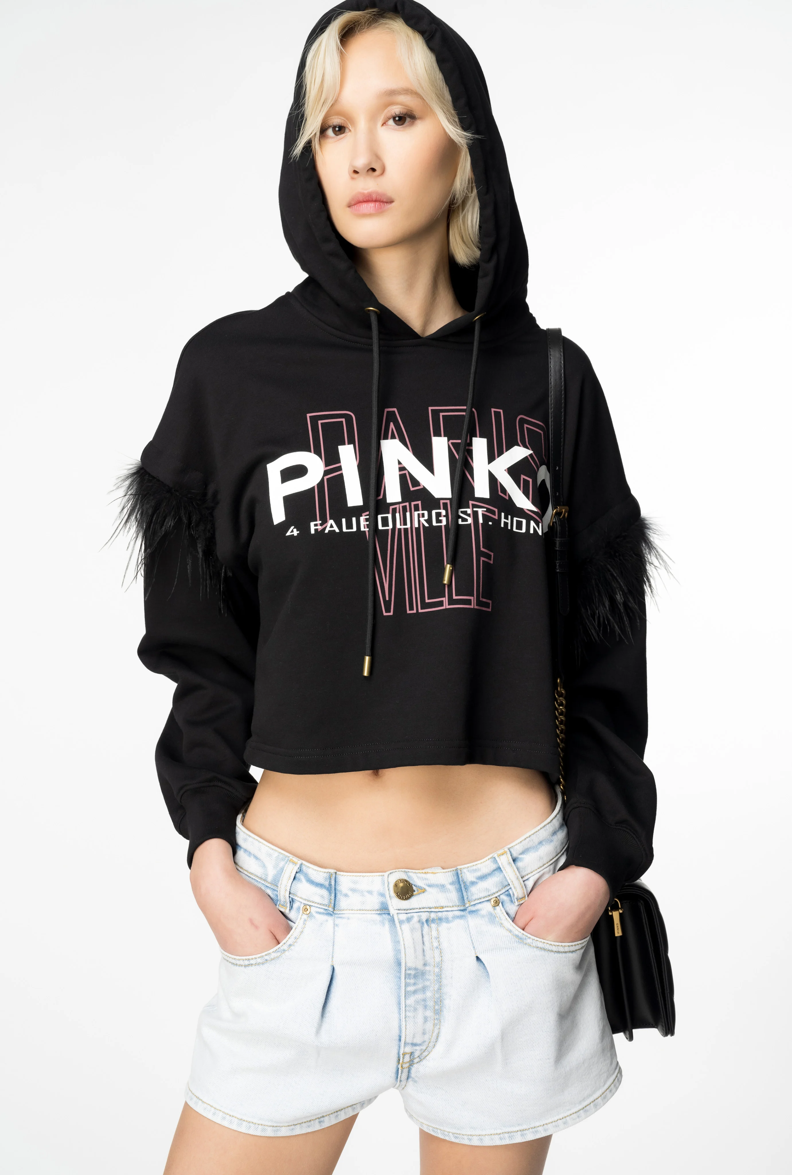 Sweat-shirt pinko cities | Noir