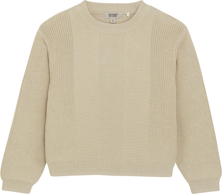 Huttelihut Pullover Knit Cement
