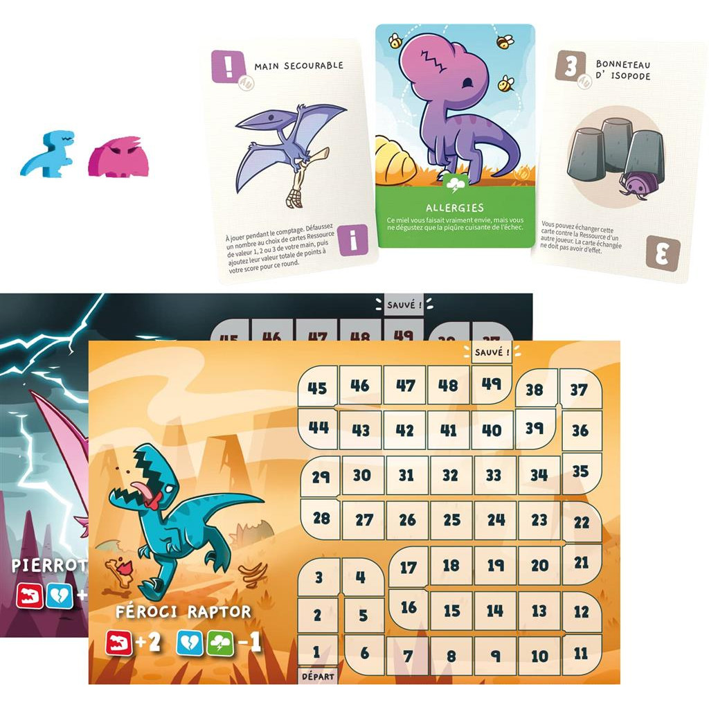 Happy Little Dinosaurs - Extension 5-6 Joueurs