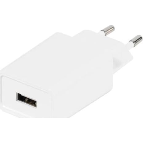 Vivanco USB-A oplader 2.1 A - hvid