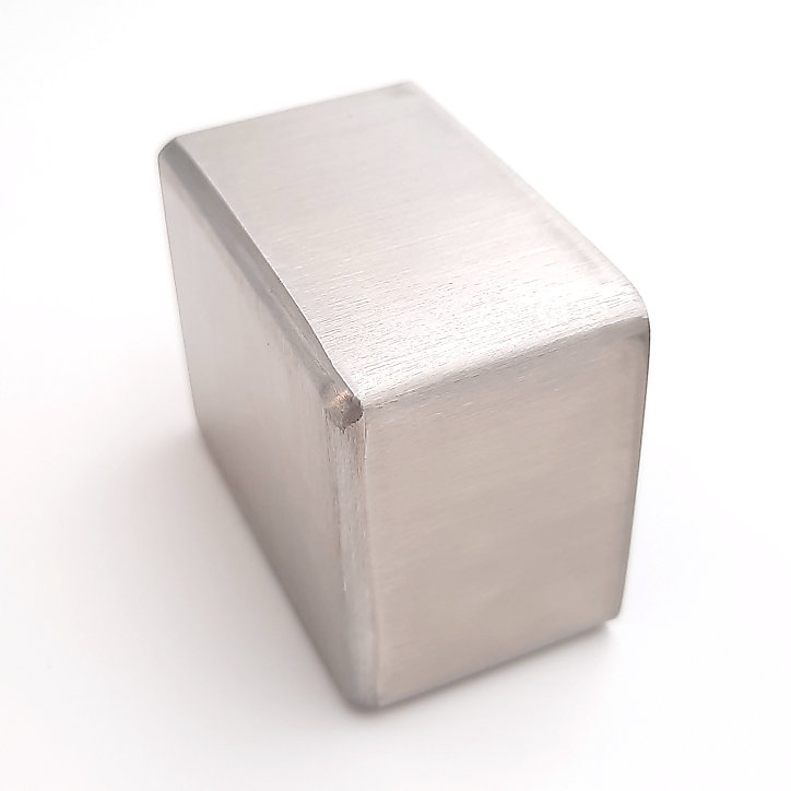 Embout de rampe d'escalier carré FORTIA acier inoxydable