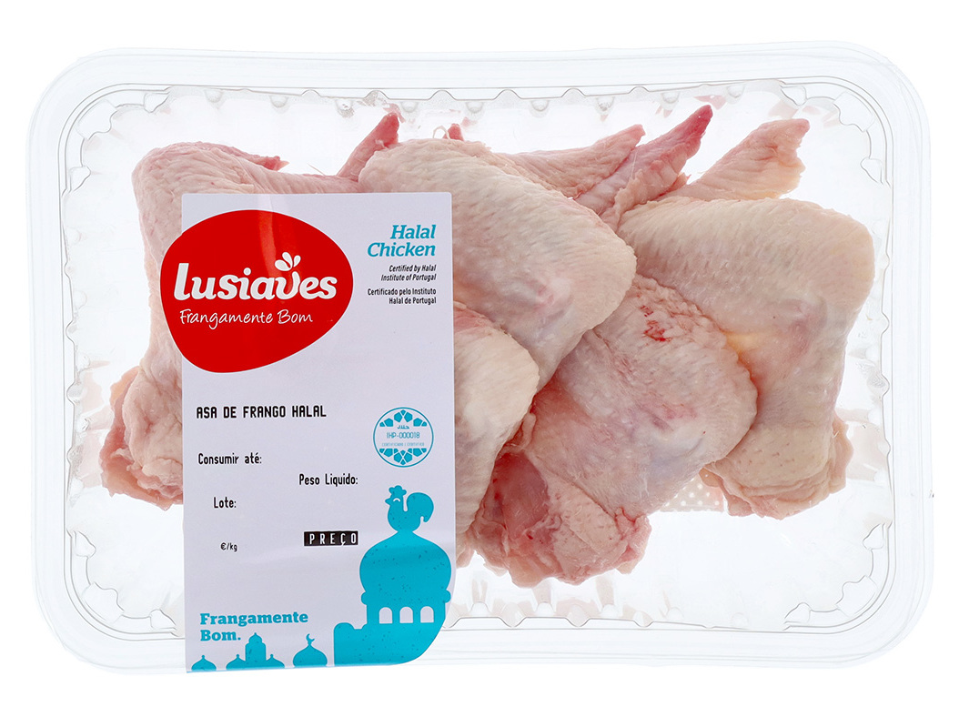 ASAS DE FRANGO HALAL EMBALAGEM KG