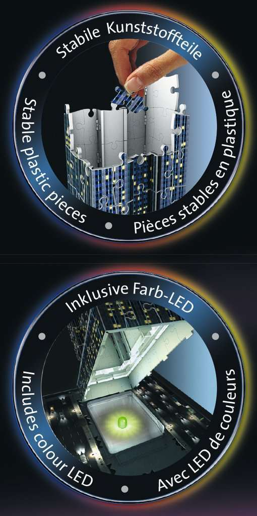 Ravensburger Spiel Empire State Building bei Nacht
