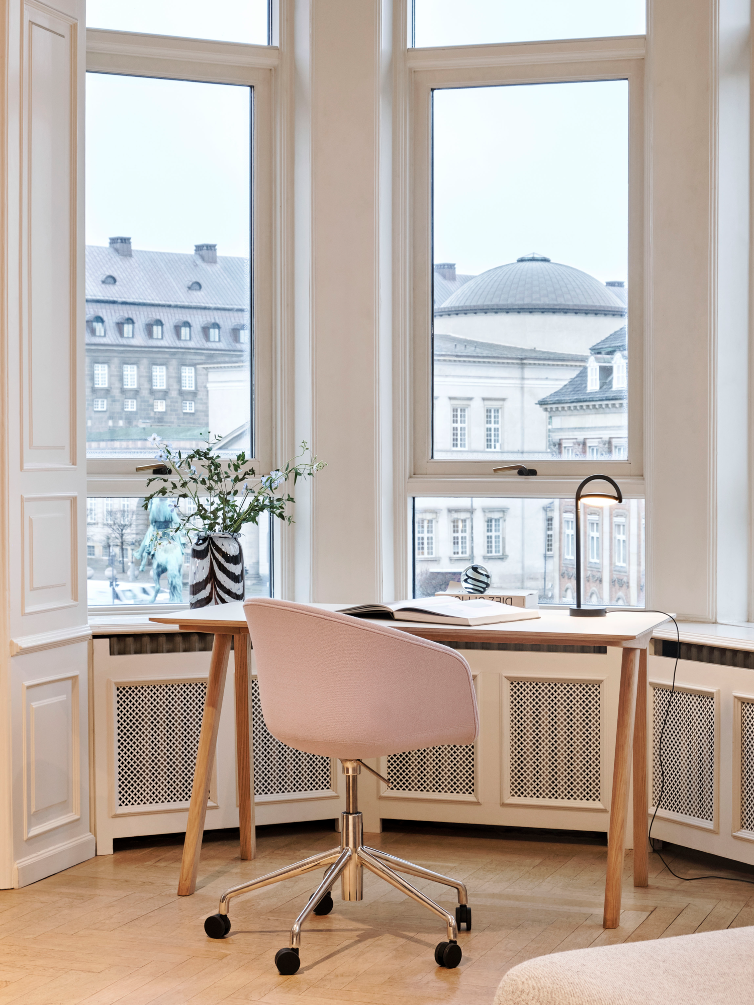Tafellamp Marselis LED ash grey