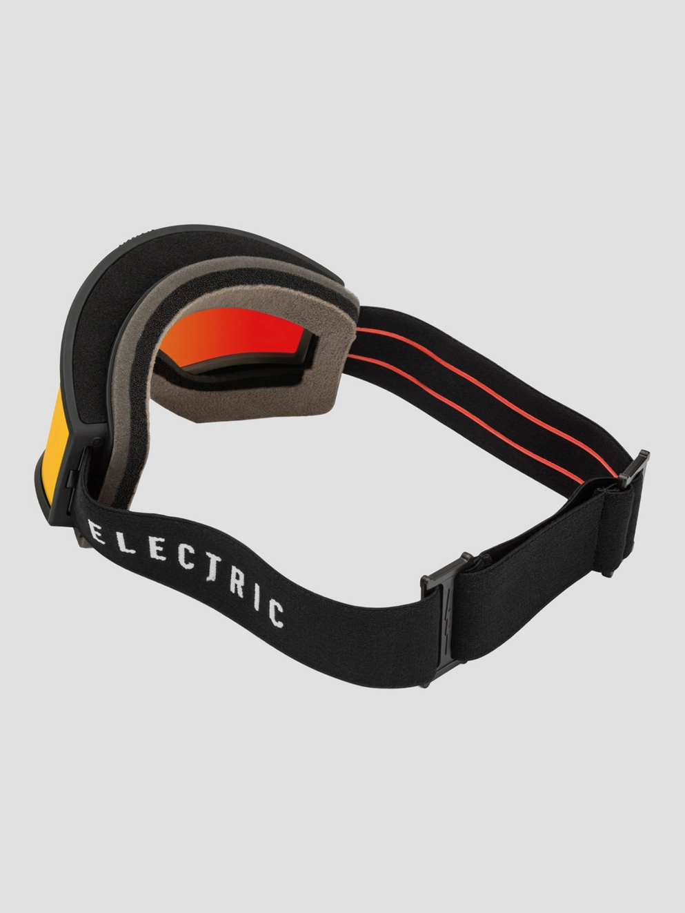 Electric EK1 Matte Black Goggle red chrome