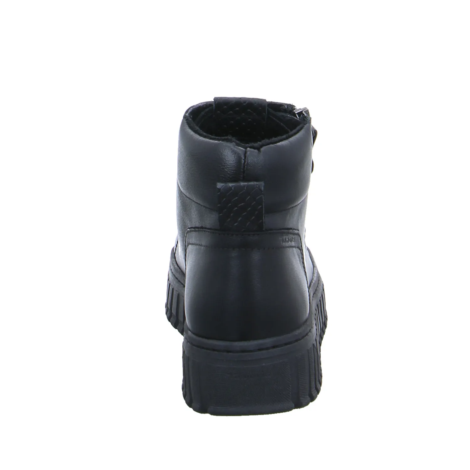 TAMARIS Mid Cut Sneaker Schwarz Leder