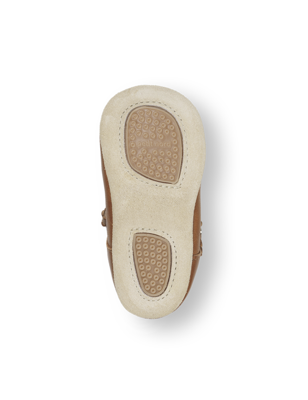 Baby Scallop T-bar - Cognac