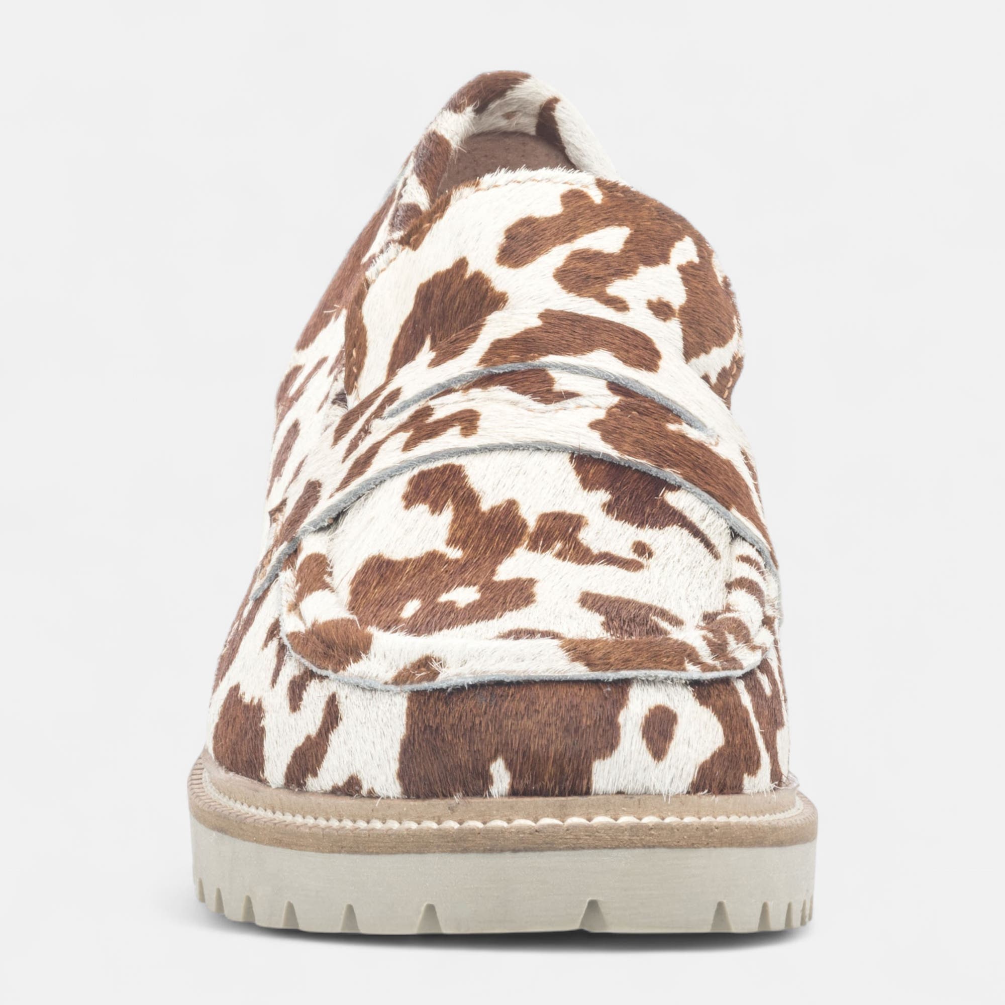 Mocassins Femme en cuir marron