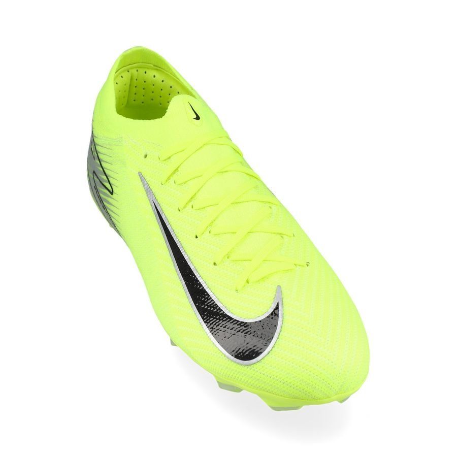 Nike Air Zoom Mercurial Vapor 16 Pro FG Mad Voltage - Jaune Fluo/Noir Enfant