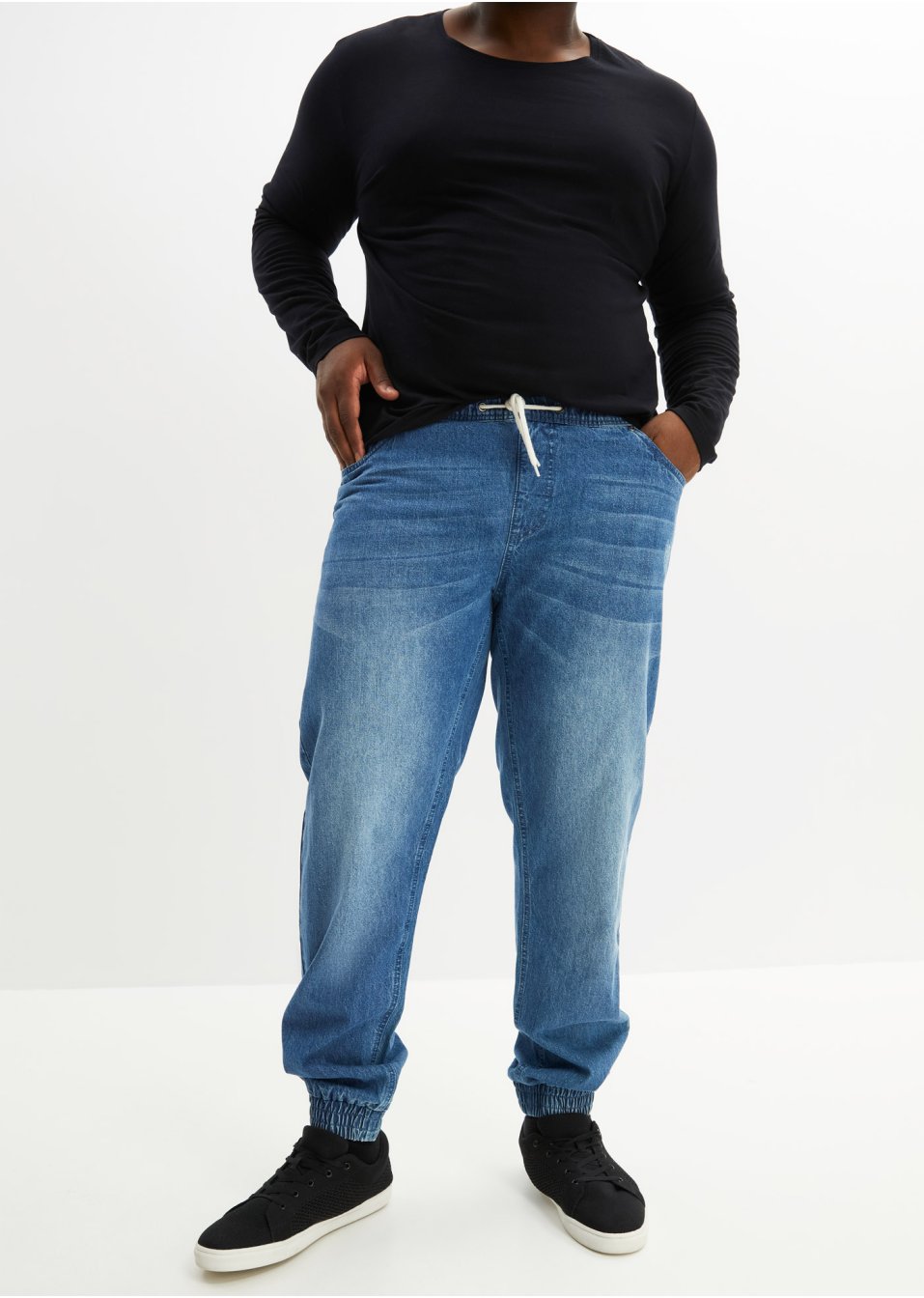 Lot de 2 jeans taille extensible Regular Fit, Straight