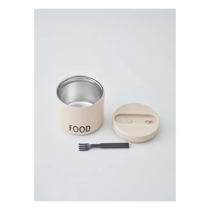 Design Letters Lunch Box thermique | Nude