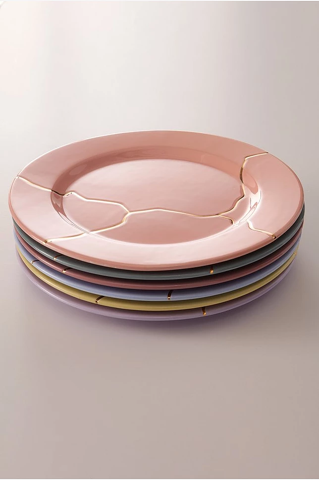 THE SHATTERED PLATES tallerken i 6-pack ø 27 cm