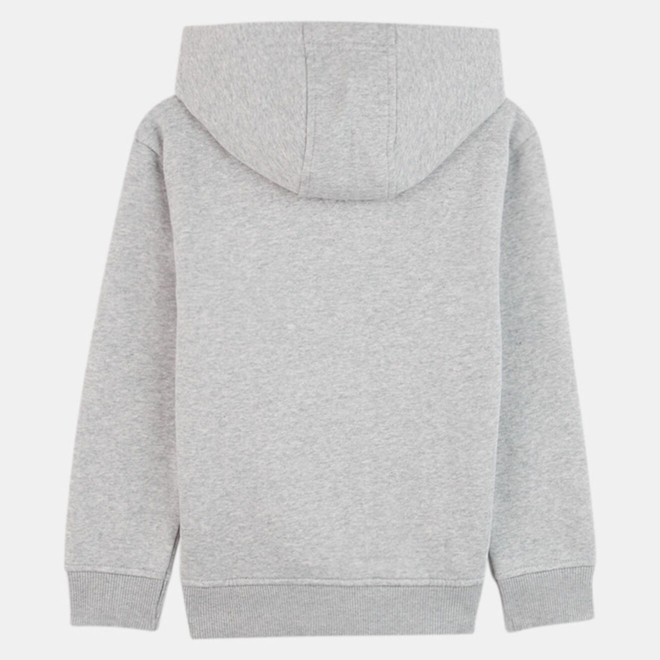 Tommy Hilfiger Sweat en Coton biologique mélangé à capuche et logo gris