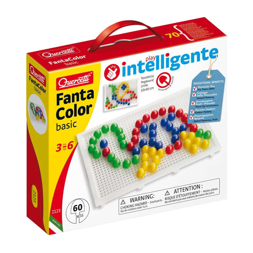 QUERCETTI - Stiftmosaik FantaColor Tab Basic (60 dele) - (QU-2123)