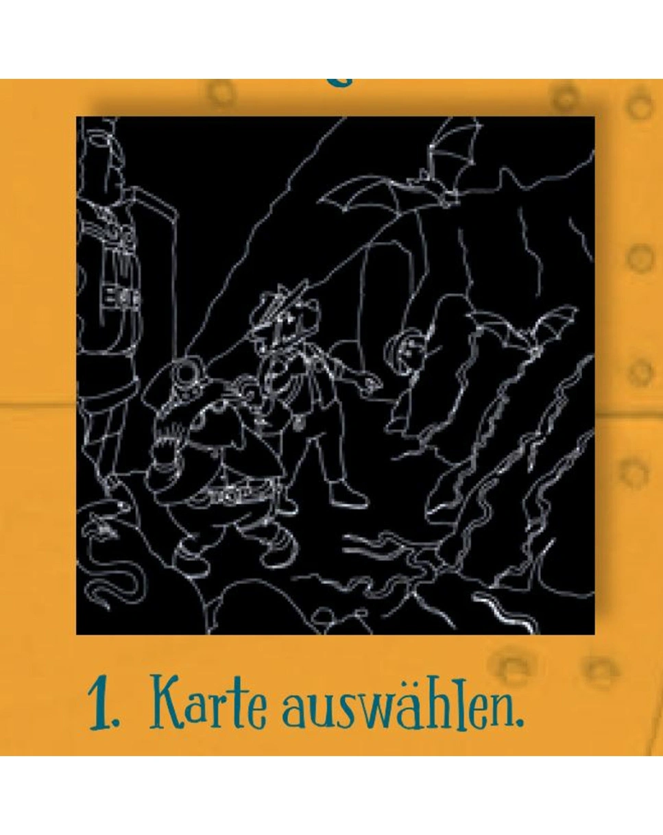Kratzbild LENNY HUNTER - ABENTEUERLICHE EXPEDITION