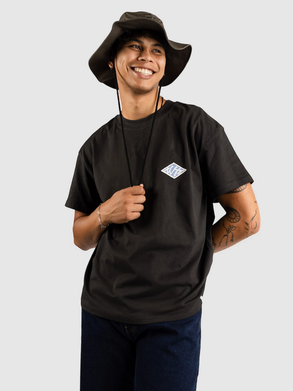 TCSS Scribble T-Shirt vintage black